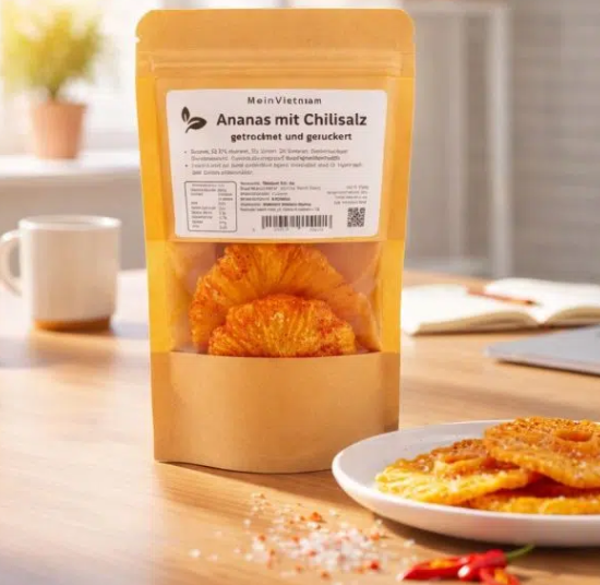 600g Tropischer Früchte Mix – Weich getrocknete Mango, Ananas, Maracuja & Kumquats, exotischer Snack - Premium Qualität aus Vietnam - Image 2